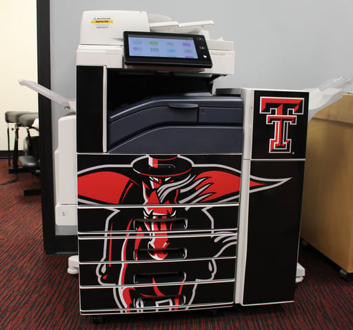TTU Wrapped Printer